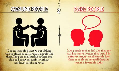 8 Differences Between A Genuine Person And A Fake Person That You Should Watch Out For Health