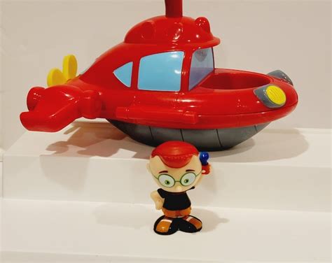 Disney Little Einsteins Red Pat Pat Rocket Sub Bath Tub Submarine W Leo