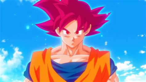 See Dragon Ball Z Dokkan Battles Super Saiyan God Goku Design Details