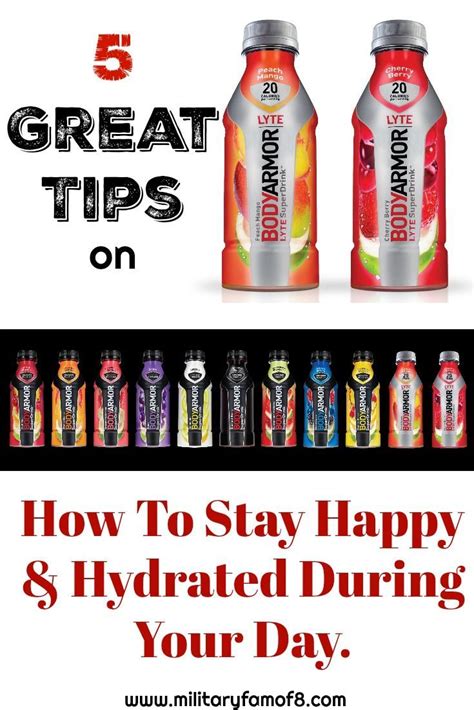 5 Tips On How To Stay Happy And Hydrated During Your Day Stay Happy
