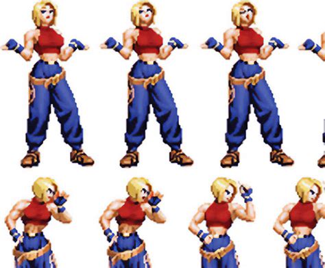 Blue Mary Ryan Fatal Fury King Of Fighters Character Profile