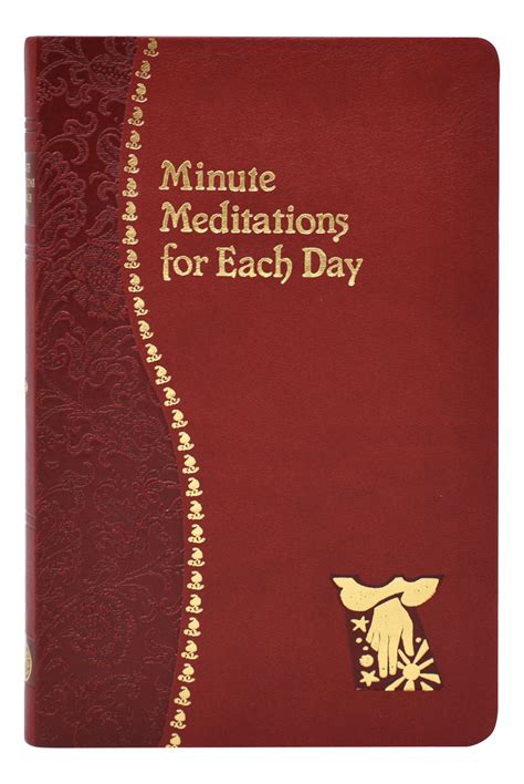 Catholic Book Publishing Minute Meditations For Each Day