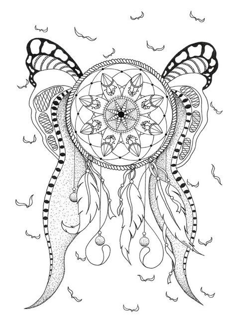 In coloringcrew.com find hundreds of coloring pages of mandalas and online coloring pages for free. Dreamcatcher - Dreamcatchers Adult Coloring Pages | Dream ...