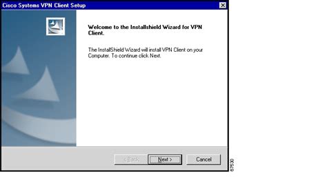 Application that helps software companies provide reliable installations. Installing the VPN Client