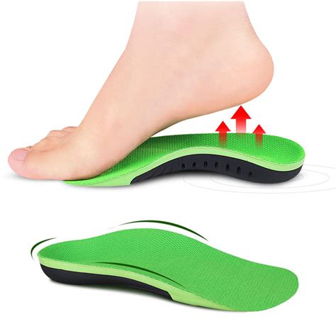 Pinkiou 34 Orthotics Shoe Insoles Arch Support Insoles High Arch