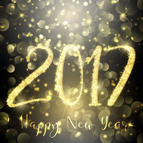 Happy New Year Sparkle Background 210510 Vector Art At Vecteezy