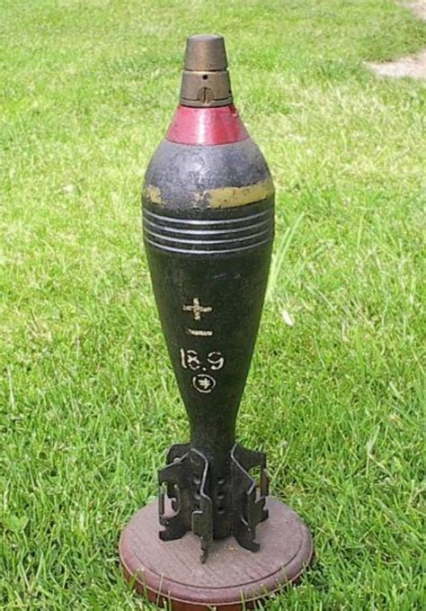 Japanese Type 100 81mm Mortar Shell Collectors Weekly