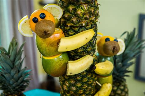 Stream, over which there was. How - To - Pineapple Tree with Fruity Monkeys | Home ...