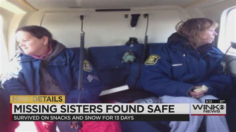 Sisters Found After Missing For Two Weeks In Michigan