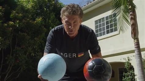 David Hasselhoff Is Fully Prepared For The World Cup Final