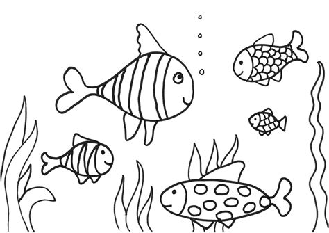 Click picture color to expand it. Simple fish coloring pages download and print for free