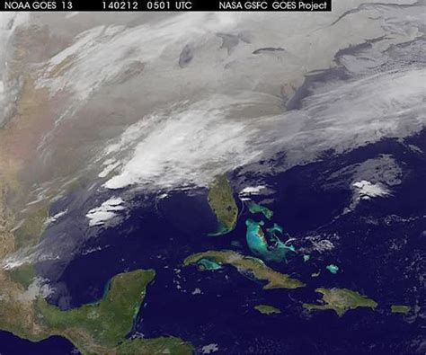 Satellite Video Shows Movement Of Major Us Winter Storm Winter