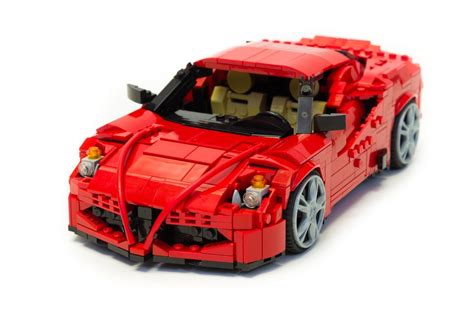 Lego Moc Alfa Romeo 4c By Noahl Rebrickable Build With Lego