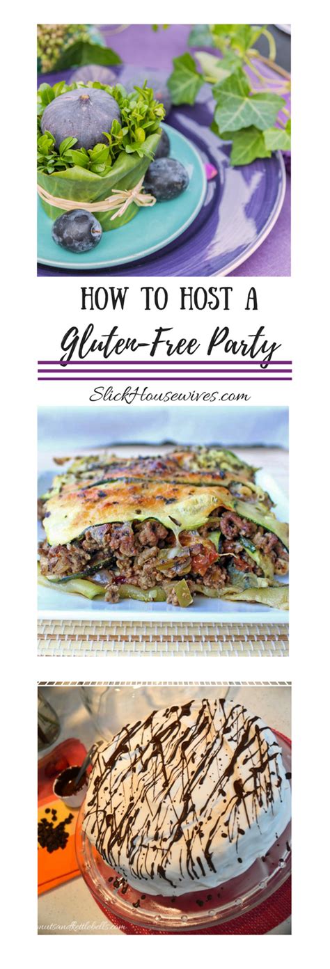 10 Tips For Hosting A Gluten Free Dinner Party Gluten Free Dinner Foods With Gluten Food Recipes