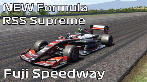 New Formula Rss Supreme At Fuji Speedway Super Formula Assetto