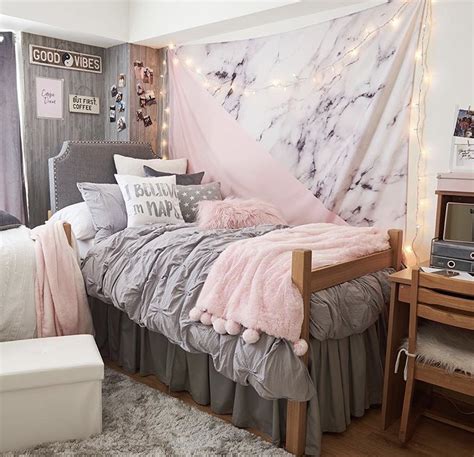 But it can also be fun! Girly Girl College Dorm Decor Ideas