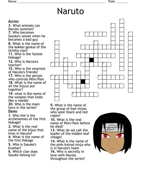 Download Word Search On Naruto Naruto Word Search By Ruledragon On