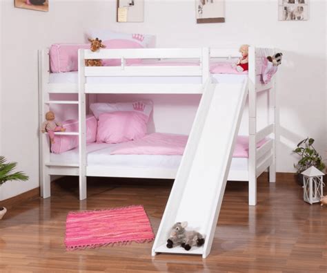 olivia bunk bed with slide and tent for girls beds and bed frames