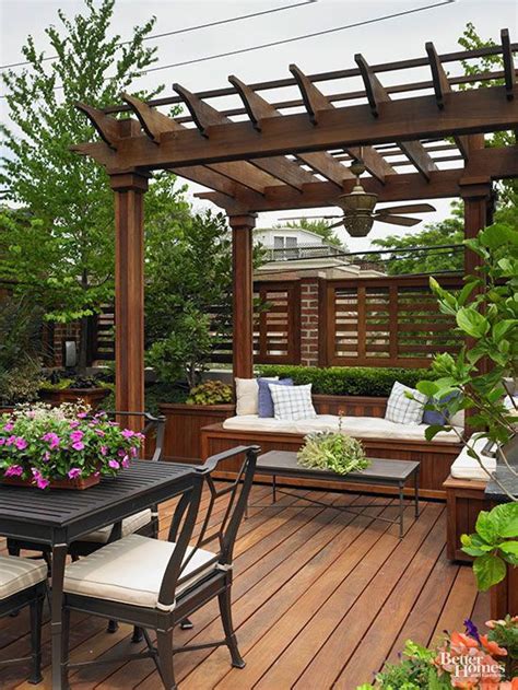 20 Inspiring Wood Deck Design Ideas Pergola Outdoor Pergola Pergola