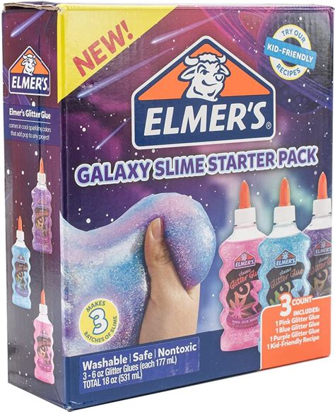 Elmers Glue Deluxe Slime Starter Kit Under 5