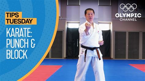 How To Punch And Block In Karate Olympians Tips Youtube