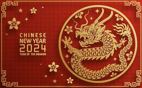 Happy Chinese New Year 2024 Year Of The Chinese Dragon Zodiac 24178766