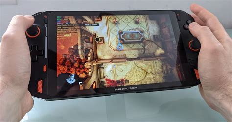 Onexplayer Review Handheld Gaming Pc With 84 Inch Display Intel