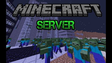 Minecraft Public Server Now Open Ip In Description Zombie