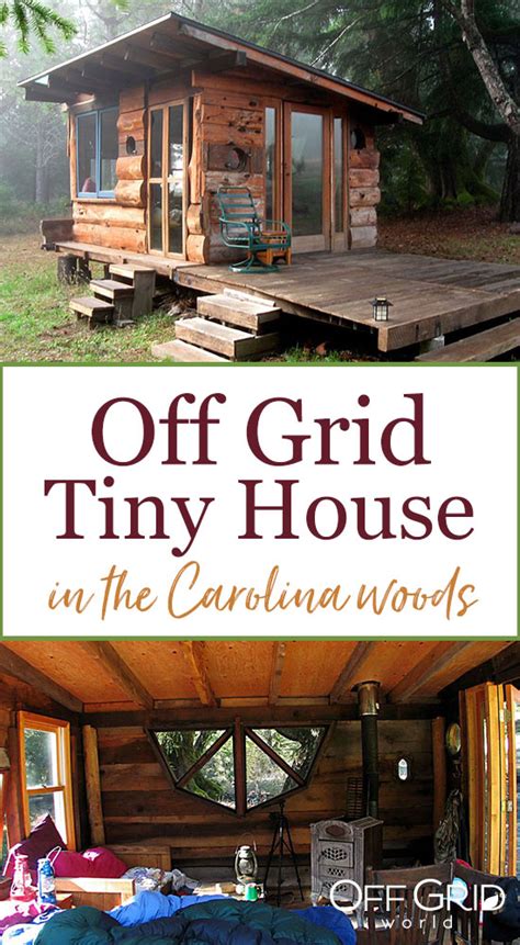 Off Grid Tiny House Deep In The Carolina Woods Built For 1000 Off