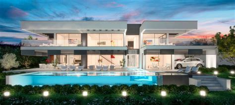 Concept Design Of Stunning 7 Bedroom Modern Villa In La Zagaleta Spain