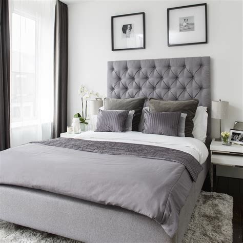 A tall headboard can be a great way to add the feeling of height to your room. Men's bedroom ideas - stylish ideas for a sleek sleep retreat using sophisticated colour and ...