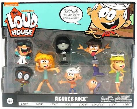 Nickelodeon Loud House Lisa Lincoln Leni Clyde 3 Inch 58 Off