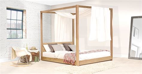The detail of our carved aspen tables, beds, doors, and more is amazing and must be seen to really appreciate. Low Four Poster Canopy Bed | Get Laid Beds