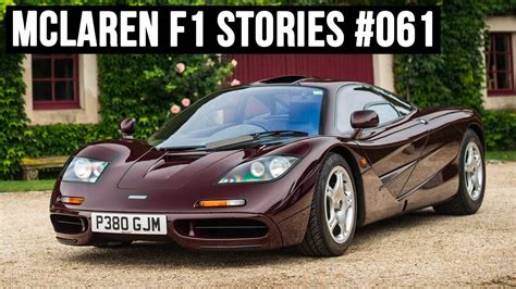 Rowan Atkinsons Mclaren F1 Chassis 061 The Full Story Youtube