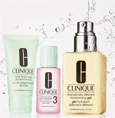 Clinique 3 Step Skin Care Introduction Kit Combination Oily Skin Type