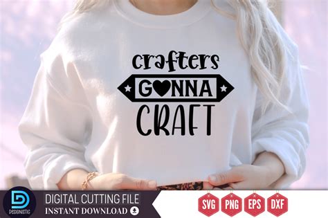 Crafters Gonna Craft Svg Graphic By Designs Dark · Creative Fabrica