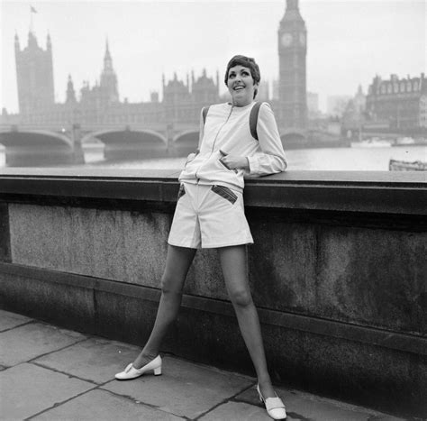 Isabelcostasixties A Model Wears The Mary Quant Zipper Outfit Here By The Thames At