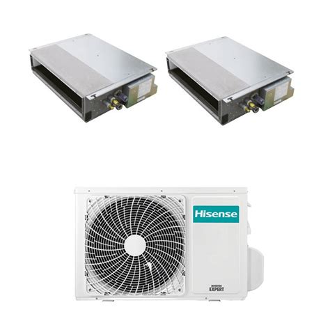Condizionatore Hisense Canalizzato Dual Split Btu Inverter