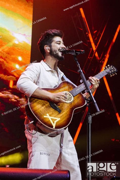 The Colombian Singer Camilo In Live Wizink Center Madrid Stock Photo