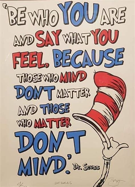 Be Who You Are Dr Seuss Quotes Laughter Quotes How