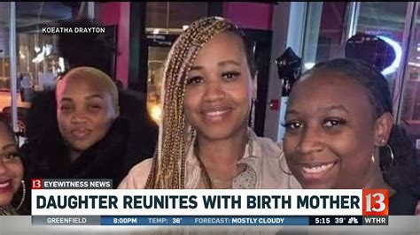 daughter reunites with birth mother youtube