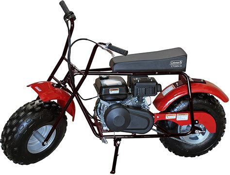 Most traditional minibikes use a two stroke engine to turn the rear wheel via a chain. Review of Coleman Powersports Mini Bike Trail Scooter for ...