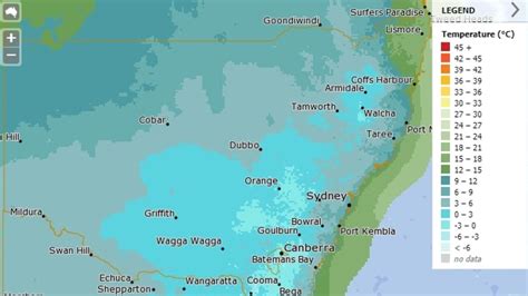 Weather Sydney And Melbourne Smashed By Icy Blast Au