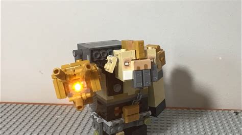 I Built The Unbreakable From Minecraft Legends Out Of Lego Youtube