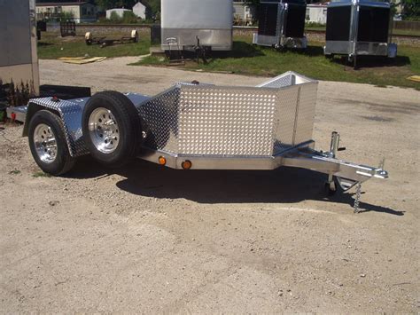 A motorcycle tied down incorrectly to your trailer could result in your motorcycle shifting or tipping over during a trip down the highway, or even falling. R and R All Aluminum OMC2 Open Motorcycle Trailer