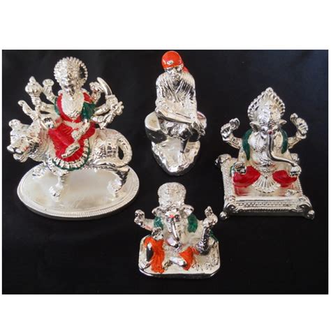 Silver Plated God Idols At Rs 135 चाँदी चढ़ी हुई मूर्तियाँ In Kalyan