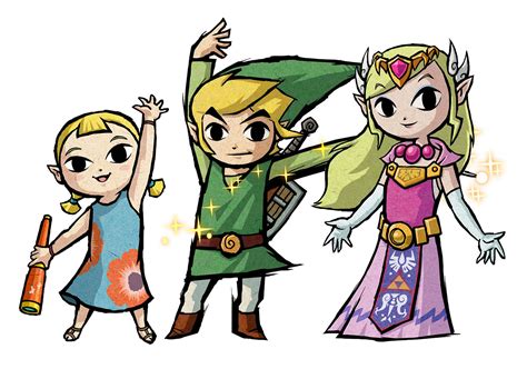 Wind Waker Character Art