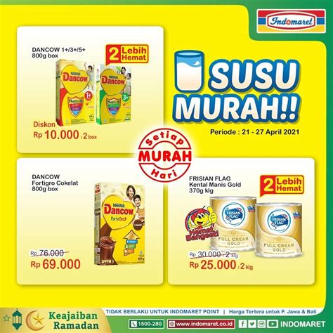 Informasi diskon, promosi dan katalog belanja. INDOMARET Promo HARGA HEBOH , MINYAK MURAH dan SUSU MURAH ...