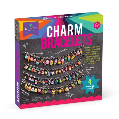 Craft Tastic Diy Charm Bracelets Kit In 2021 Diy Charm Bracelet Diy