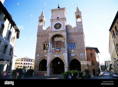 italy, friuli venezia giulia, pordenone, town hall Stock Photo - Alamy